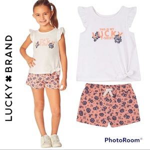 Lucky Brand Girls 2 Piece Set